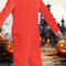 Kids Elmo Adaptive Costume Toddler Red Muppet Hooded Jumpsuit